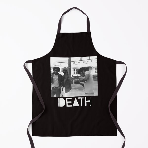 Item preview, Death - Proto-Punk Band From Detroit Artwork (White Logo) designed and sold by HerlindaHLopez.