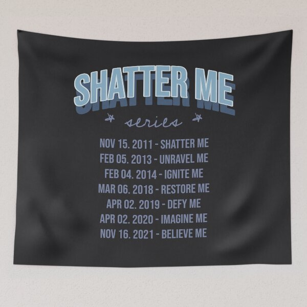 Item preview, Shatter Me Series designed and sold by BookishLounge.