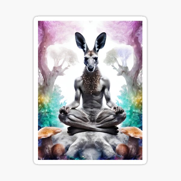 Item preview, Kangaroo Spirit Animal Shaman Guide designed and sold by Kangaboy.