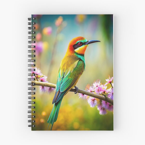Item preview, Rainbow Bee Eater designed and sold by Artsy Aura ⭐⭐⭐⭐⭐  .