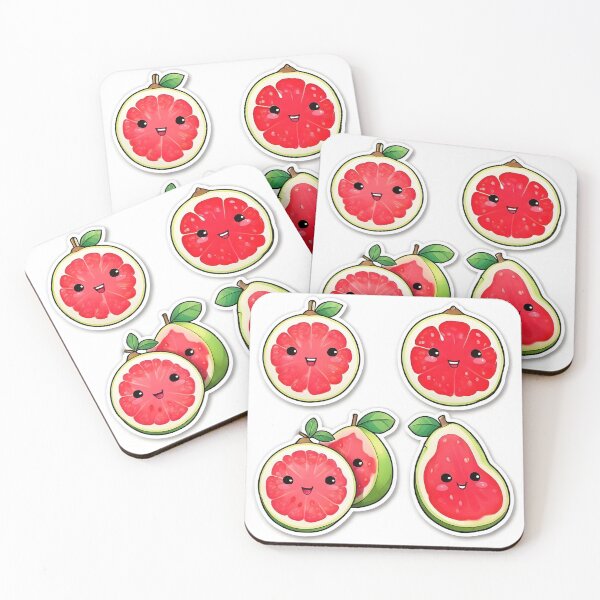 Item preview, cute kawaii Guava  designed and sold by krishnajit22.