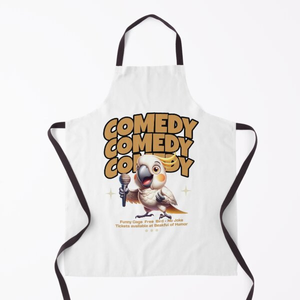 Item preview, Funny Cockatoo Stand Up Comedian Meme designed and sold by Diane Gotti.