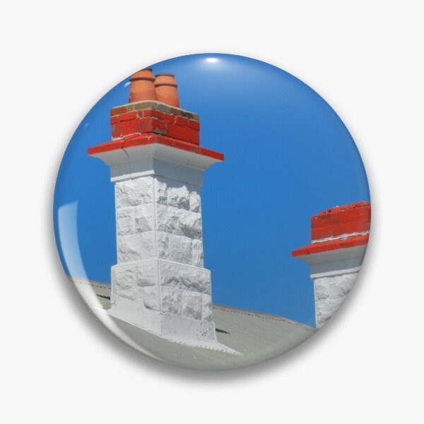 Item preview, *Chimneys on Cottage of Lighthouse Keeper at Point Nelson* designed and sold by EdsMum.