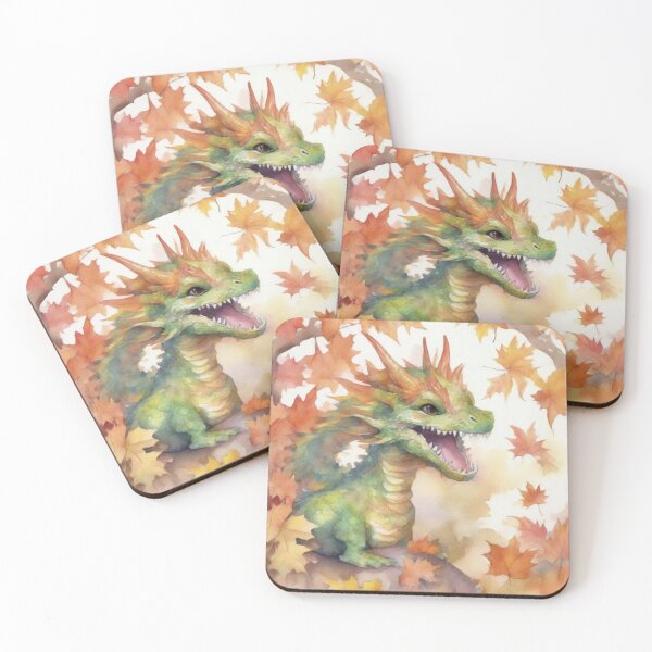 Item preview, Baby dragon in autumn designed and sold by Astralia.