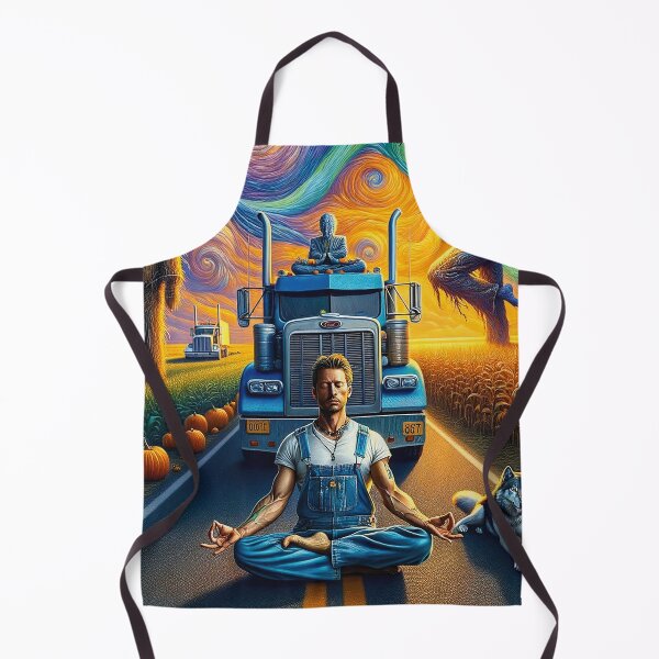 Item preview, Zen Trucker Meditation designed and sold by bunnyboiler.