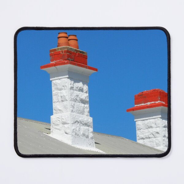 Item preview, *Chimneys on Cottage of Lighthouse Keeper at Point Nelson* designed and sold by EdsMum.