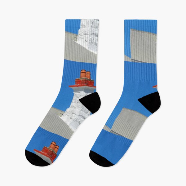 Item preview, *Chimneys on Cottage of Lighthouse Keeper at Point Nelson* designed and sold by EdsMum.