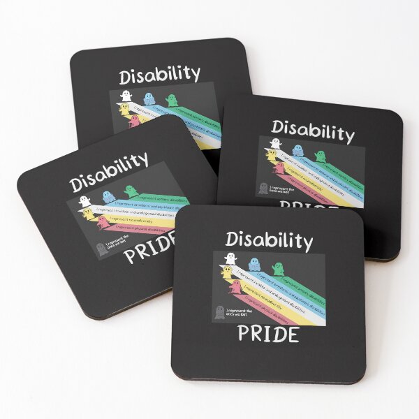 Item preview, Disability Pride With Ghosts And Descriptions designed and sold by TarraLGraham.
