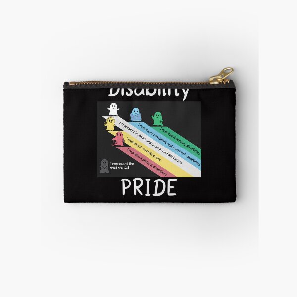 Item preview, Disability Pride With Ghosts And Descriptions designed and sold by TarraLGraham.