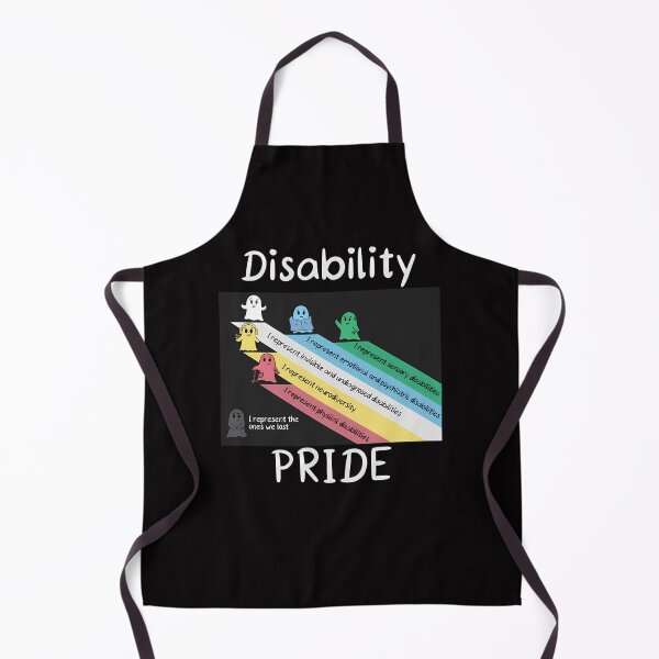 Item preview, Disability Pride With Ghosts And Descriptions designed and sold by TarraLGraham.