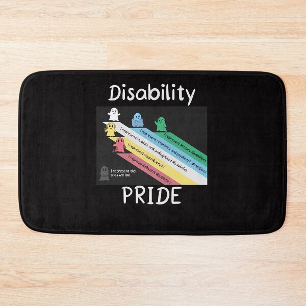 Item preview, Disability Pride With Ghosts And Descriptions designed and sold by TarraLGraham.