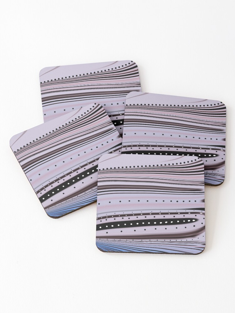 Thumbnail 1 of 5, Coasters (Set of 4), Paint Sweep designed and sold by BomShellsDesign.
