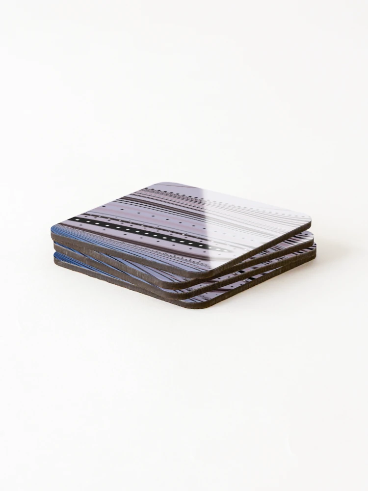 Thumbnail 4 of 5, Coasters (Set of 4), Paint Sweep designed and sold by Shells Designs.
