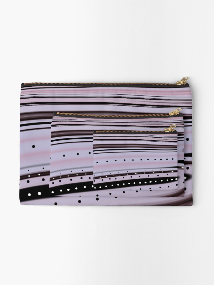 Thumbnail 2 of 4, Zipper Pouch, Paint Sweep designed and sold by BomShellsDesign.
