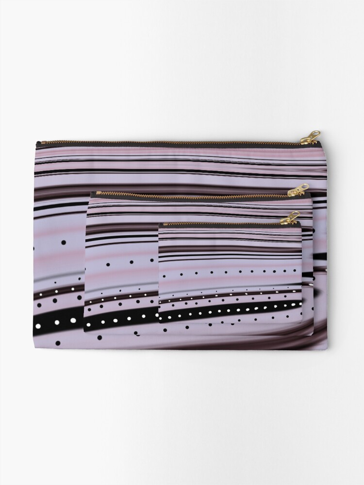 Thumbnail 2 of 4, Zipper Pouch, Paint Sweep designed and sold by BomShellsDesign.