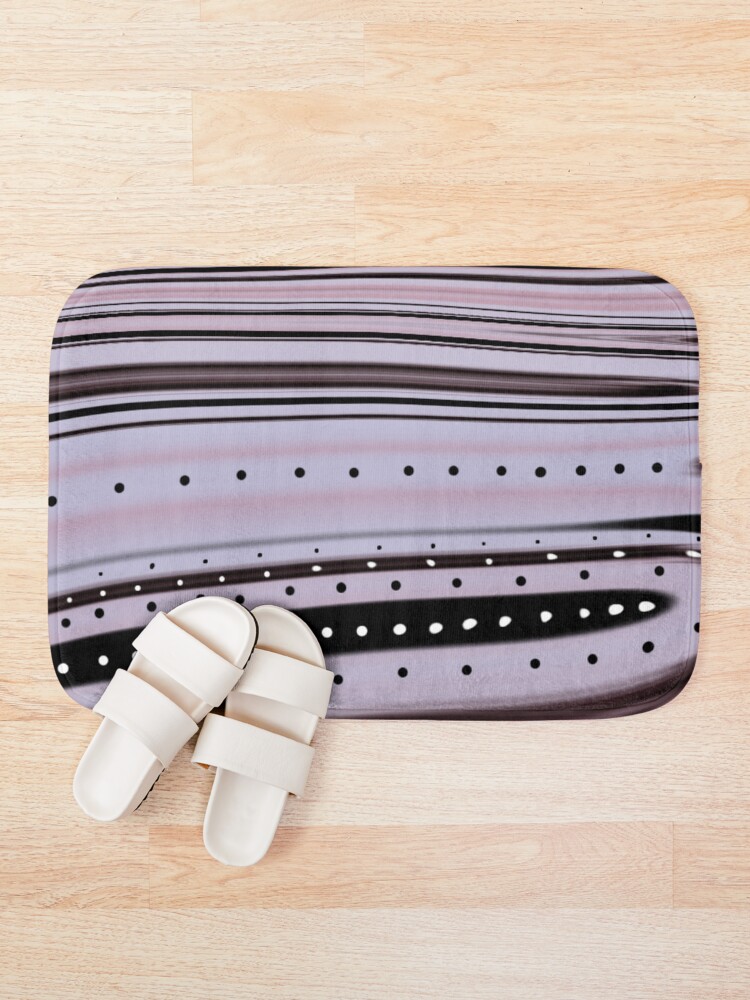 Thumbnail 1 of 6, Bath Mat, Paint Sweep designed and sold by BomShellsDesign.