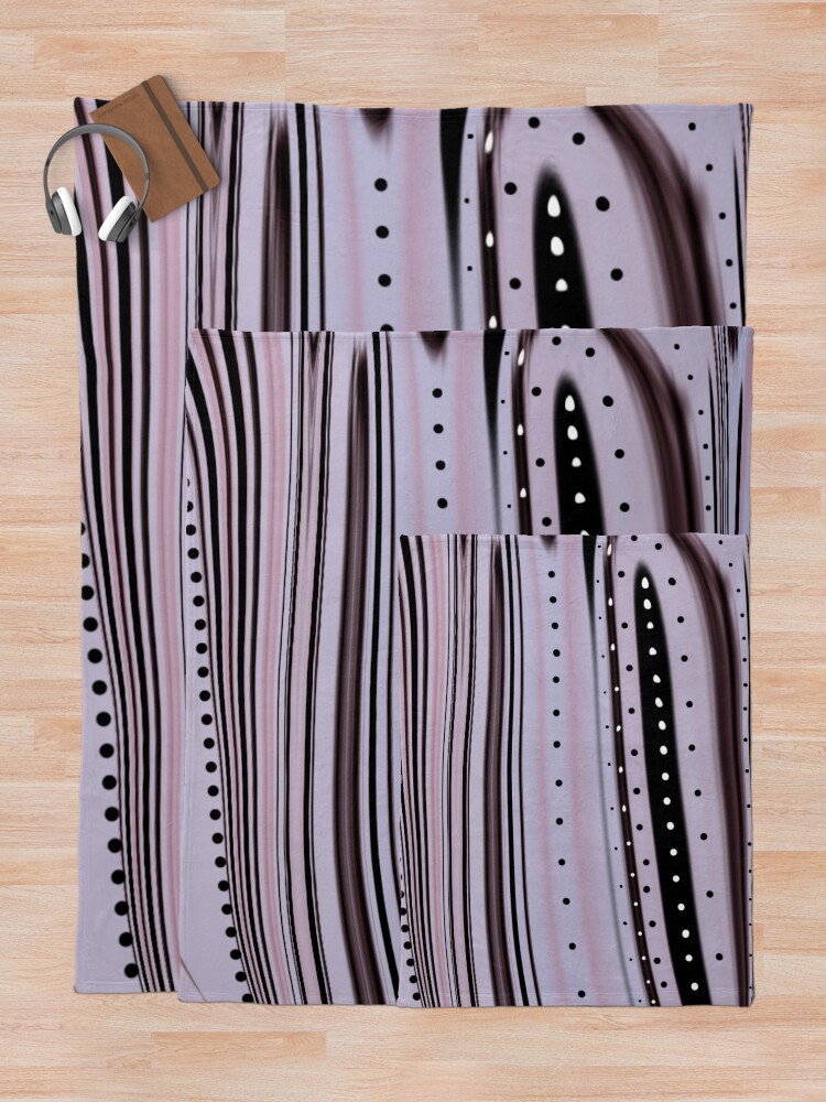 Thumbnail 5 of 6, Throw Blanket, Paint Sweep designed and sold by BomShellsDesign.