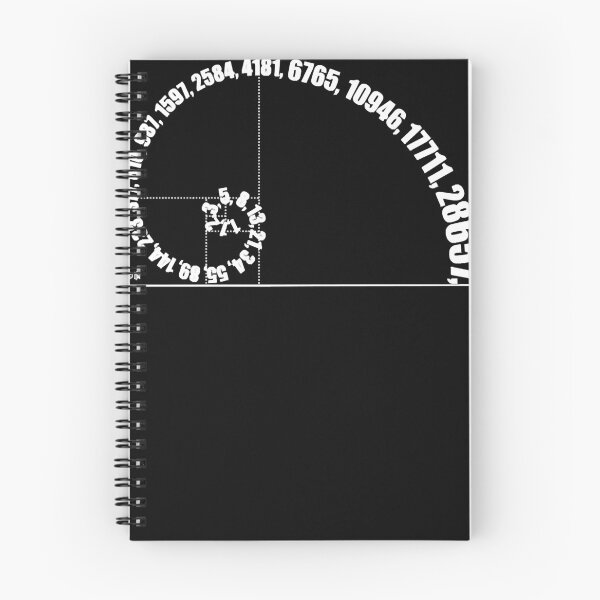 Item preview, Fibonacci Numbers Golden Ratio Typographic designed and sold by Janaatfield.