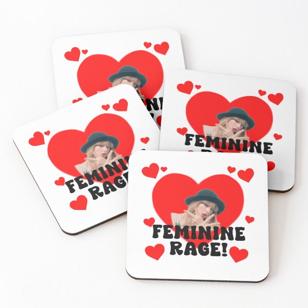 Item preview, Feminine Rage! - Red designed and sold by DjBubbleDesigns.