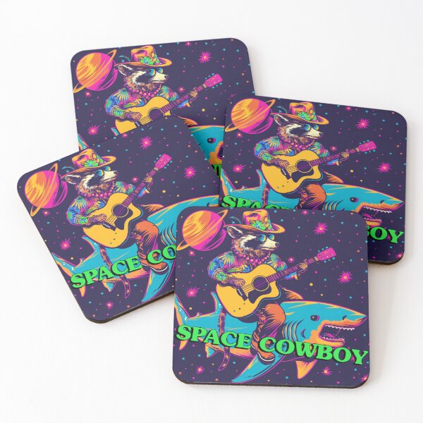 Item preview, Space Cowboy Racoon designed and sold by PunParty.