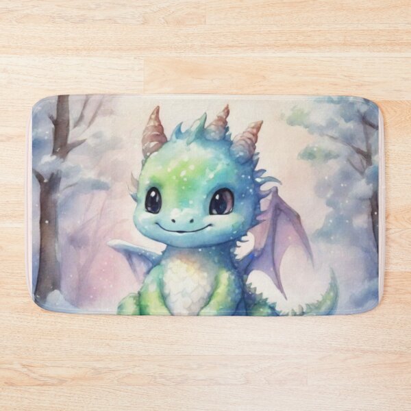 Item preview, Baby dragon in winter designed and sold by Astralia.