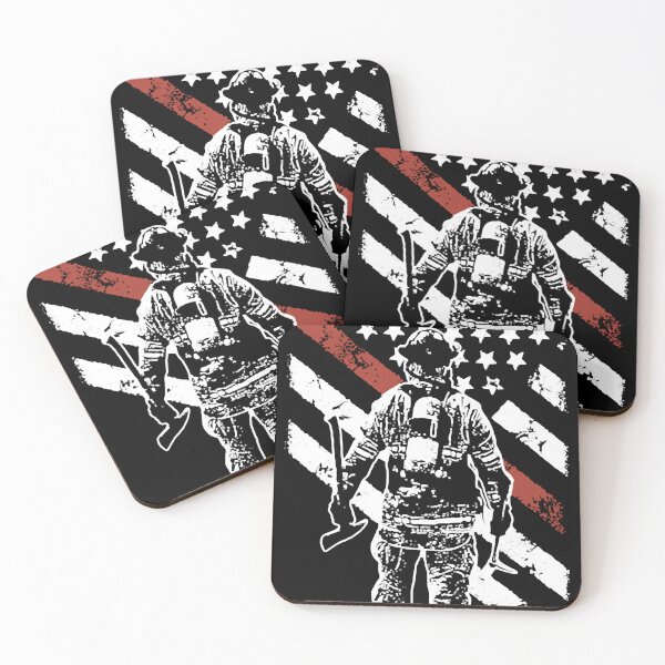Item preview, Firefighter Exclusive Thin Red Line Hanes Tagless designed and sold by Janaatfield.