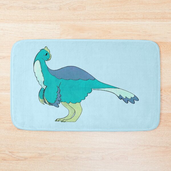 Item preview, Happy Gigantoraptor Cute Dinosaur Sticker designed and sold by culegar.