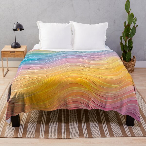 Item preview, Colour Wave - 3D Textured Aesthetic designed and sold by GWTF-Designs.