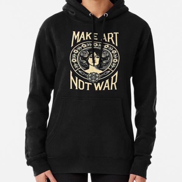 Item preview, Make Art Not War peace Slogan designed and sold by MASSIMOMAZZA.