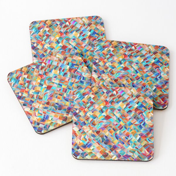 Item preview, Abstract Colorful Mosaic Pattern designed and sold by calibrit.