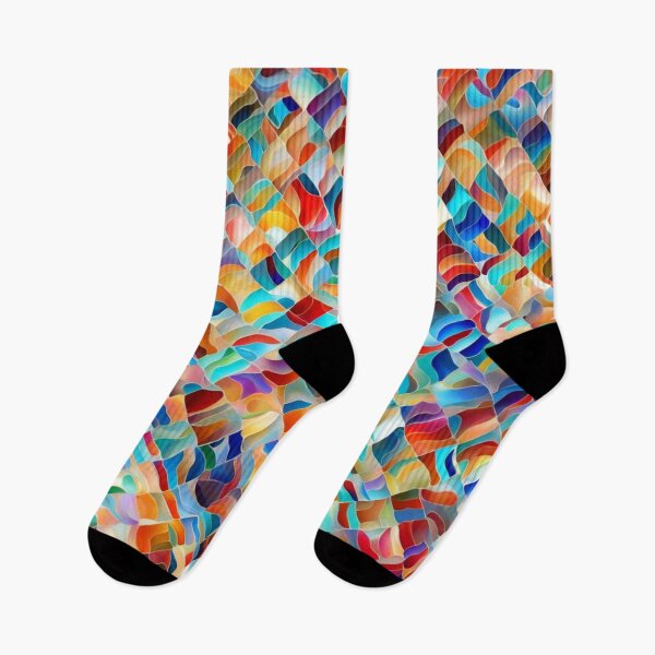 Item preview, Abstract Colorful Mosaic Pattern designed and sold by calibrit.