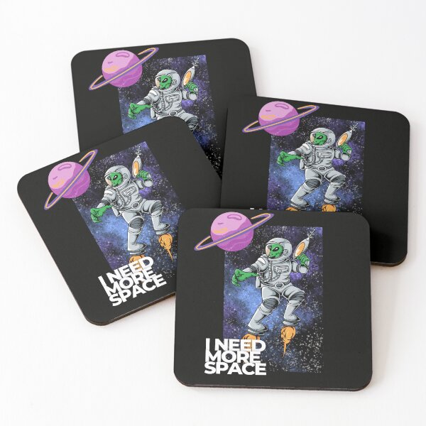 Item preview, I Need More Space - Alien Astronaut Exploration Artwork | Astronaut Suit designed and sold by Hit-TShirt.