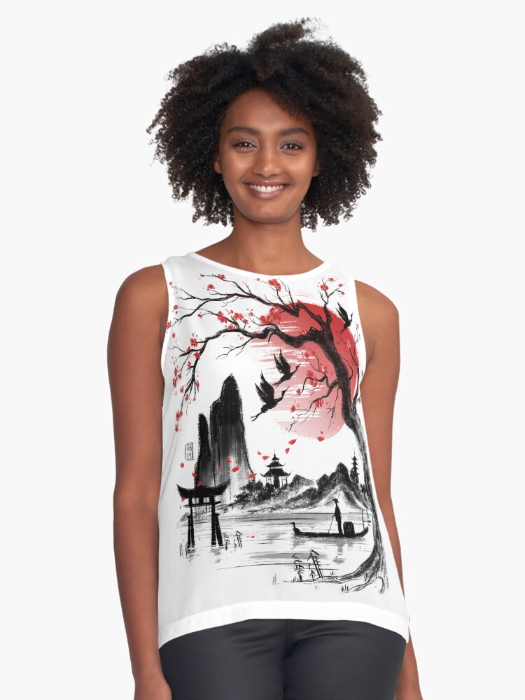 Item preview, Sleeveless Top designed and sold by Daisyart-lab.