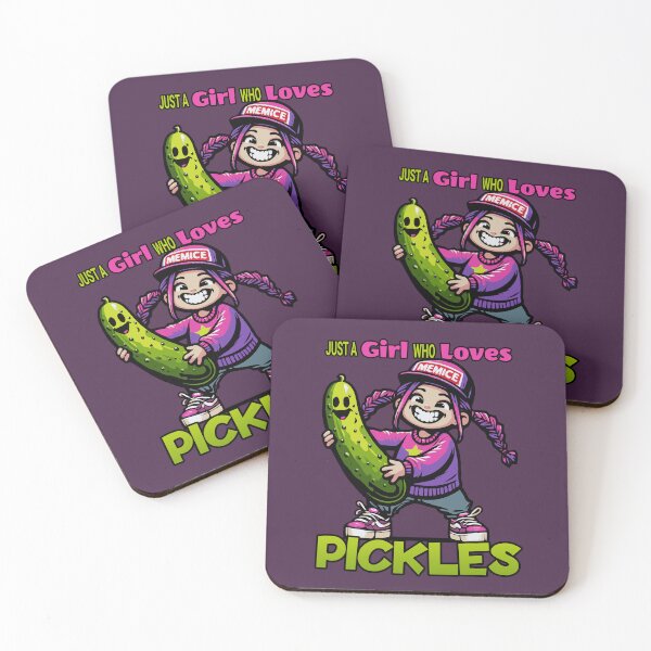 Item preview, Just A Girl Who Loves Pickles - Cute Pickle designed and sold by Urban-Alien.