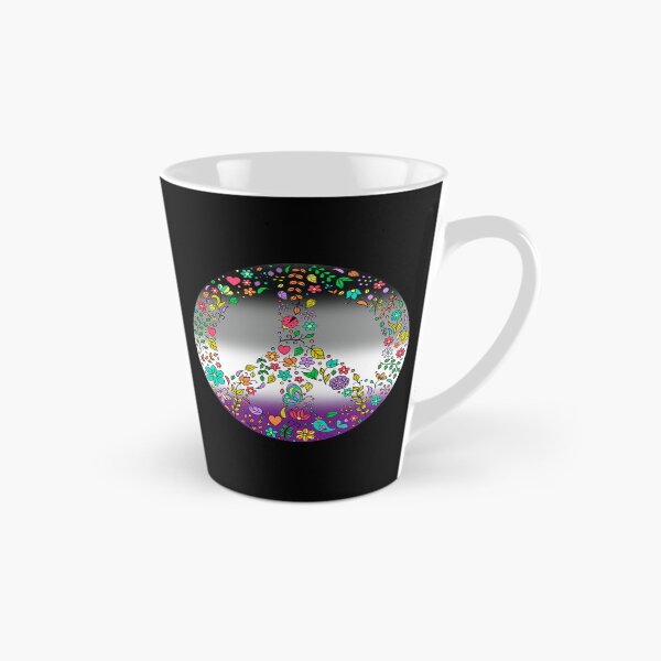 Item preview, Hippie Vibes Asexual Pride Flag Peace Sign, Subtle Asexual Pride Design designed and sold by Travelslightly.