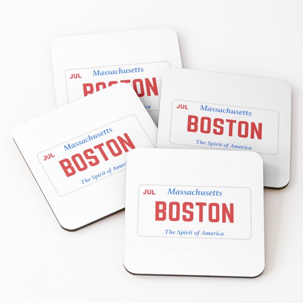 Item preview, Boston Massachusetts License plate, spirit of america designed and sold by RossDillon.