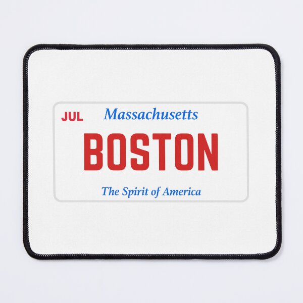 Item preview, Boston Massachusetts License plate, spirit of america designed and sold by RossDillon.