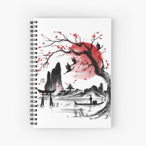 Japan dream Spiral Notebook