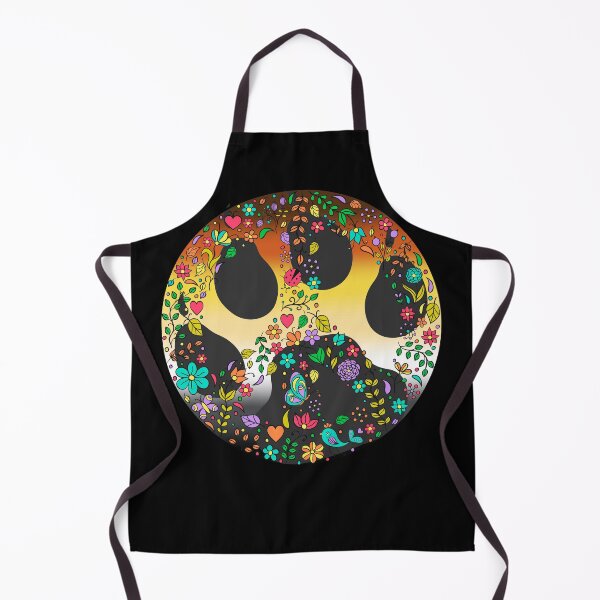 Item preview, Hippie Vibes Gay Bear Pride Flag Peace Sign, Subtle Bear Pride Design designed and sold by Travelslightly.