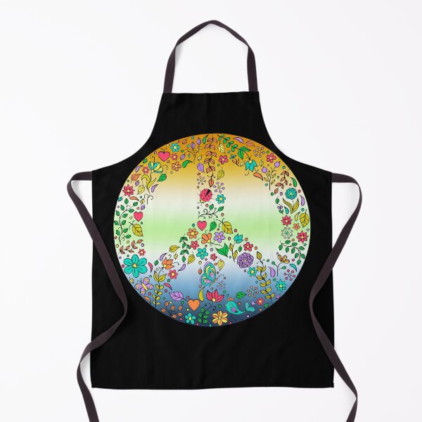 Item preview, Hippie Vibes AroAce Agender Pride Flag Peace Sign, Subtle AroAce Agender Pride Design designed and sold by Travelslightly.