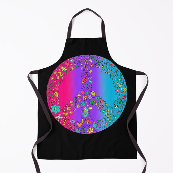 Item preview, Hippie Vibes Androgynous Pride Flag Peace Sign, Subtle Androgynous Pride Design designed and sold by Travelslightly.