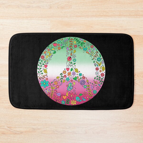 Item preview, Hippie Vibes Abrosexual Pride Flag Peace Sign, Subtle Abrosexual Pride Design designed and sold by Travelslightly.