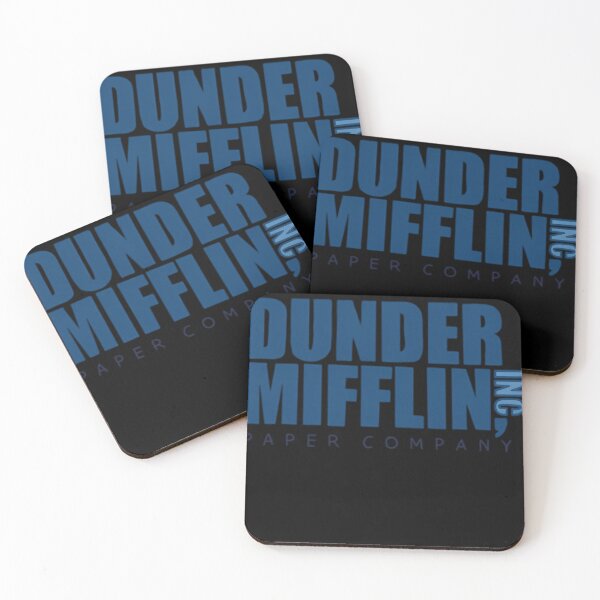 Item preview, Dunder Mifflin Logo Blue designed and sold by Priscilipper.