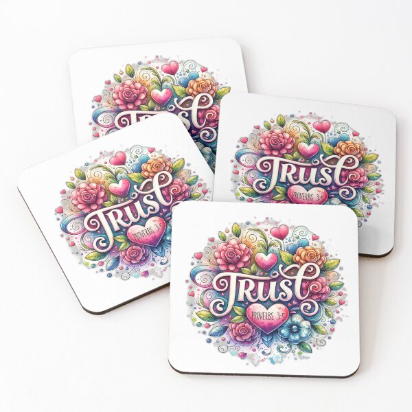 Item preview, Trust Proverbs 3:5 designed and sold by PassionforLove.