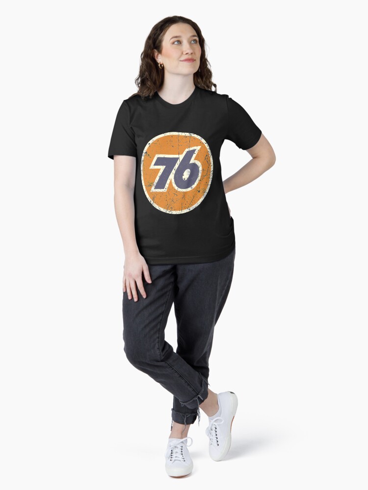 Thumbnail 4 of 7, Essential T-Shirt, 76 Oil Union Vintage designed and sold by Priscilipper.