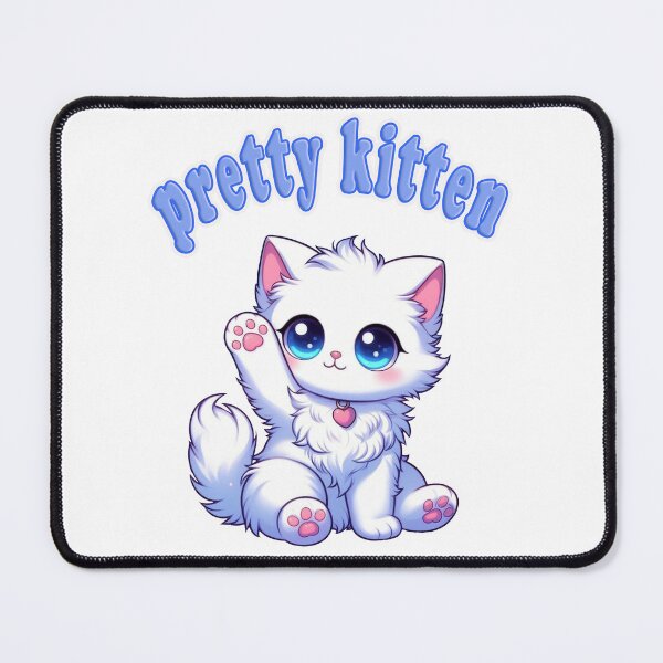 Item preview, pretty kitten designed and sold by lovelybong.