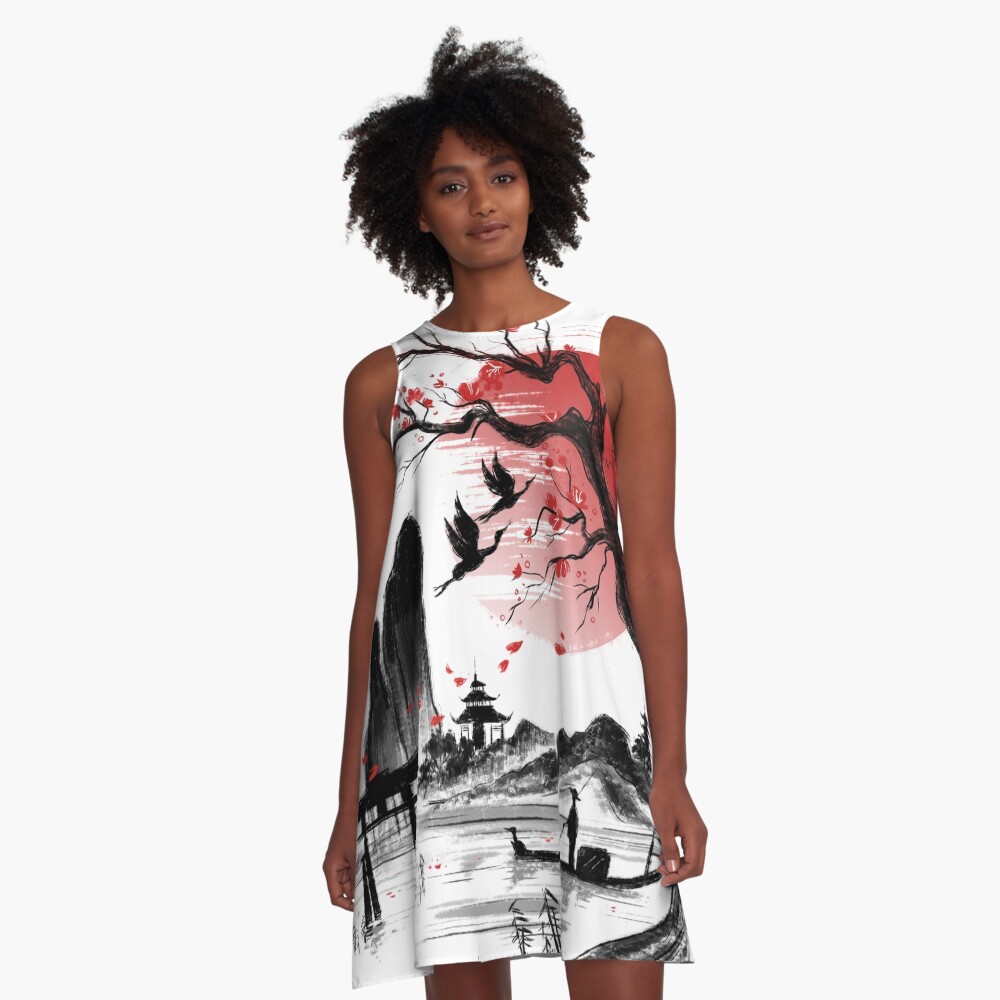 Item preview, A-Line Dress designed and sold by Daisyart-lab.
