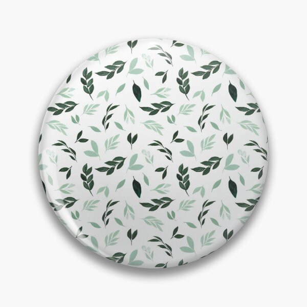 Item preview, White Foliage Plants Leaves Lover Spring Background Design Pattern March Saint St Patrick's Day designed and sold by Sarcastic Narwhal.