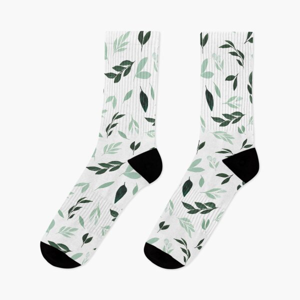 Item preview, White Foliage Plants Leaves Lover Spring Background Design Pattern March Saint St Patrick's Day designed and sold by Sarcastic Narwhal.
