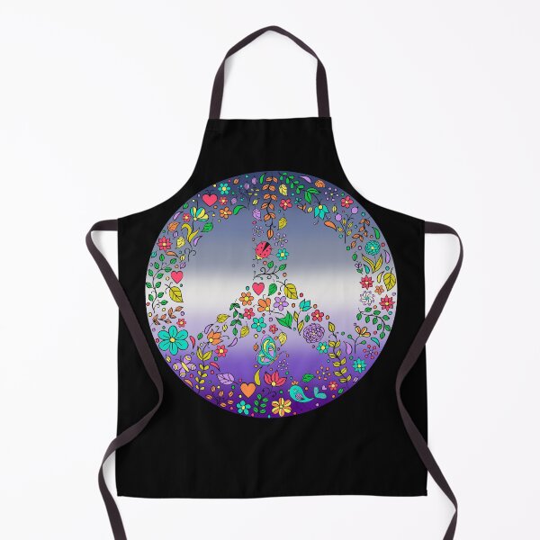 Item preview, Hippie Vibes Butch Pride Flag Peace Sign, Subtle Lesbian Butch Pride Design designed and sold by Travelslightly.